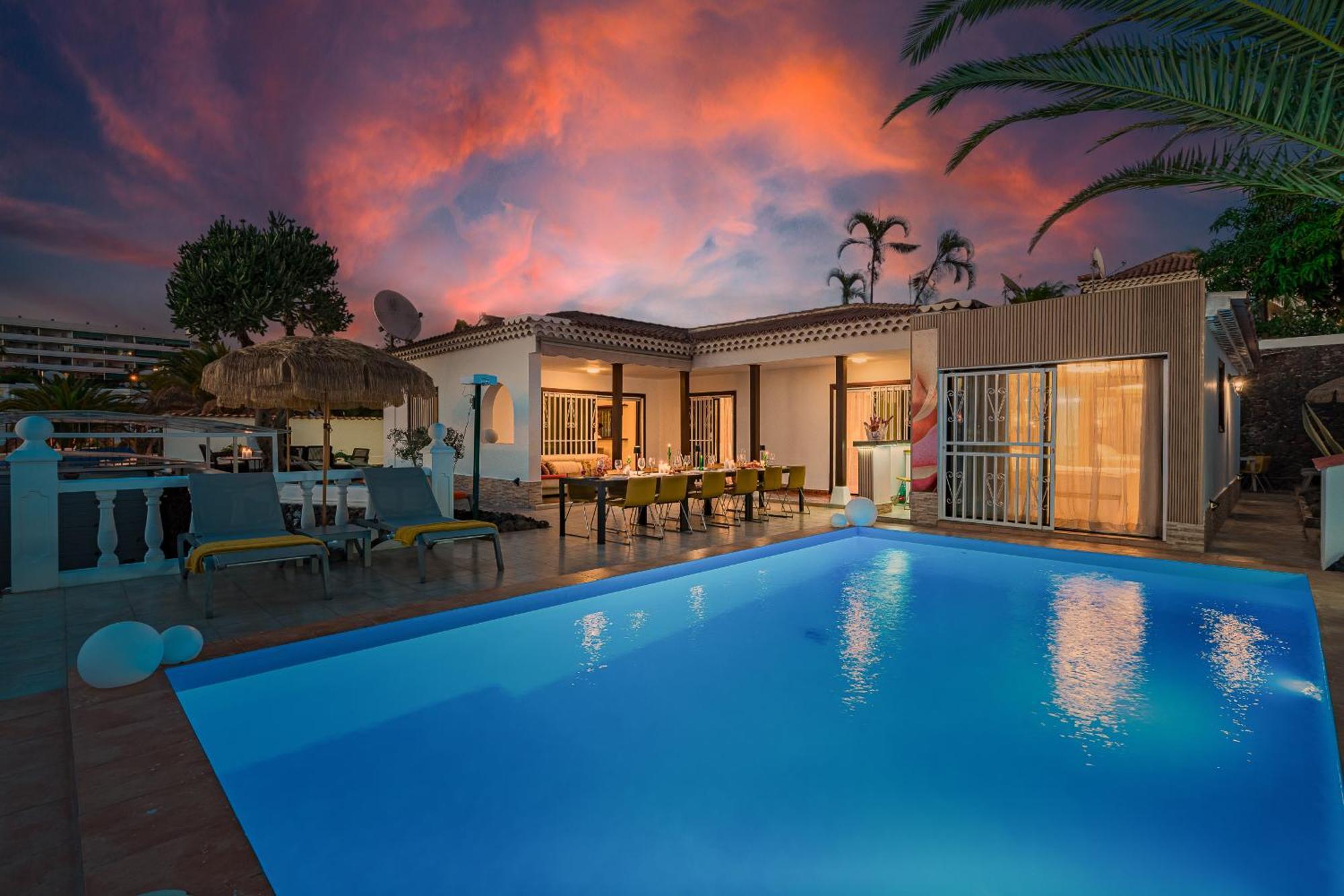 Villa 4Bed Private Pool En Los Cristianos Los Cristianos  Exterior foto